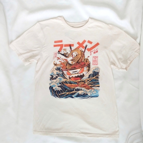 Threadless The great ramen unisex T shirt EUC S - Picture 1 of 3